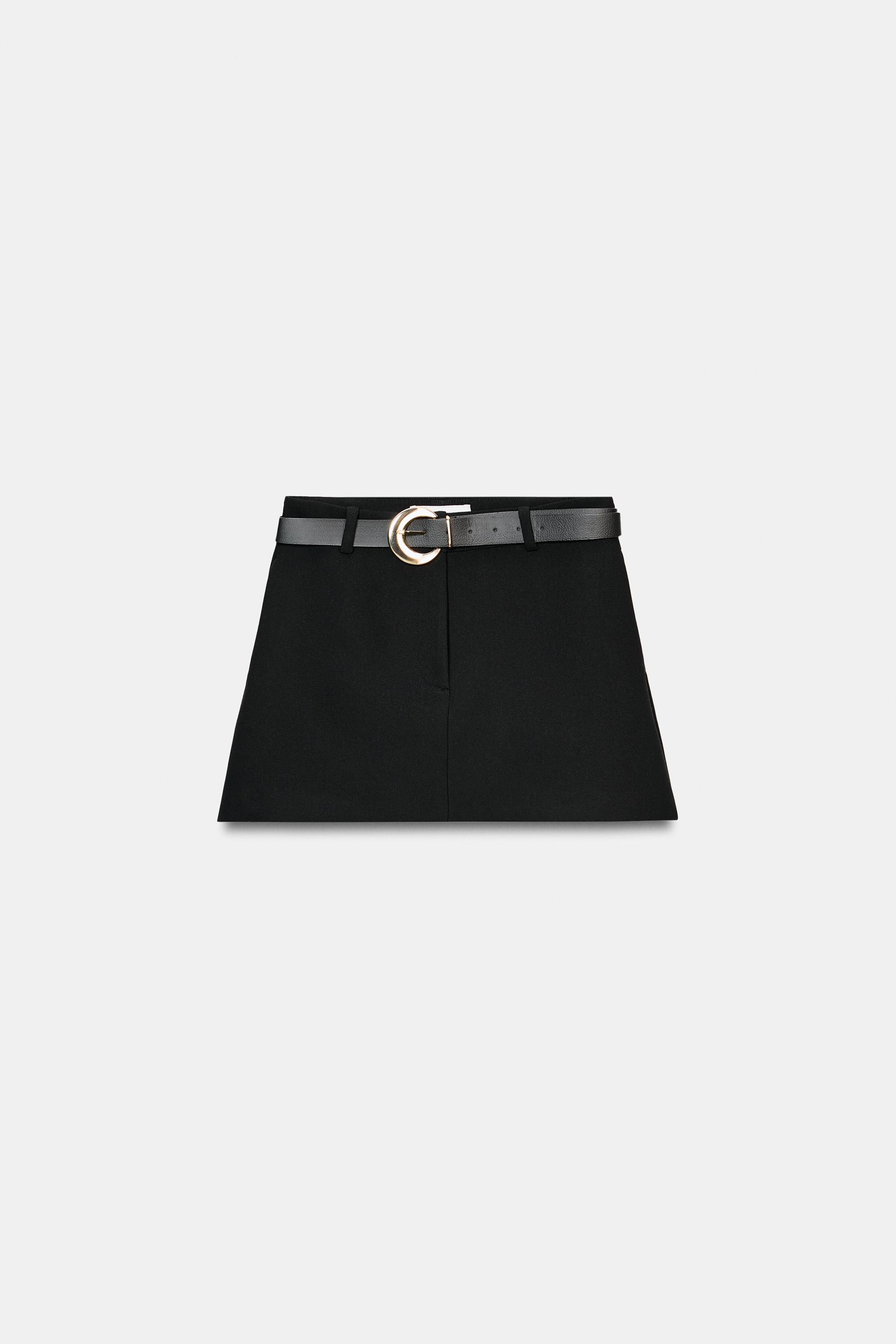 JUPE-PANTALON AVEC CEINTURE